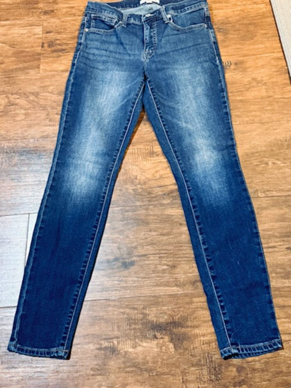 Lucky Brand Ava Mid Rise Skinny Jeans Women's Size 8/29R Blue Denim